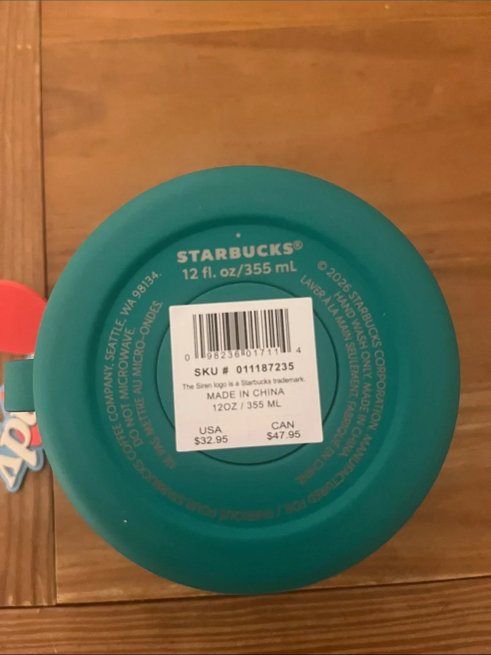 Starbucks X Dandy NWT Limited Edition Stainless Steel Lidded Cup